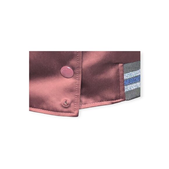 Coach Reversible Cloud Souvenir Jacket Snap Button Closure Women's Size Medium - Picture 4 of 16